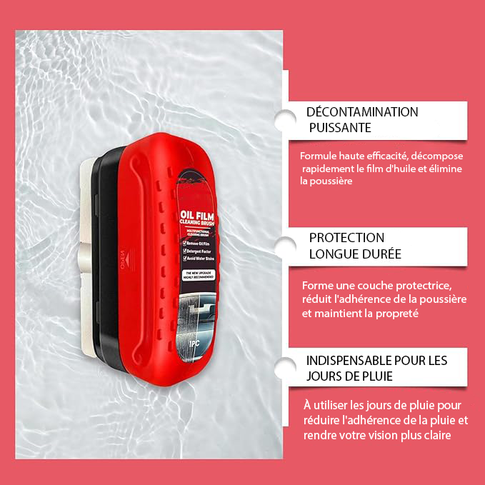 PerlaClean™ – Pare-brise sans trace en moins de 2 minute